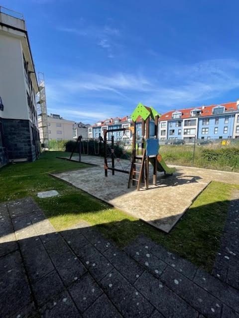 Apartamento A Un Paso De La Playa En Ares Con Piscina Y Parking Exteriör bild